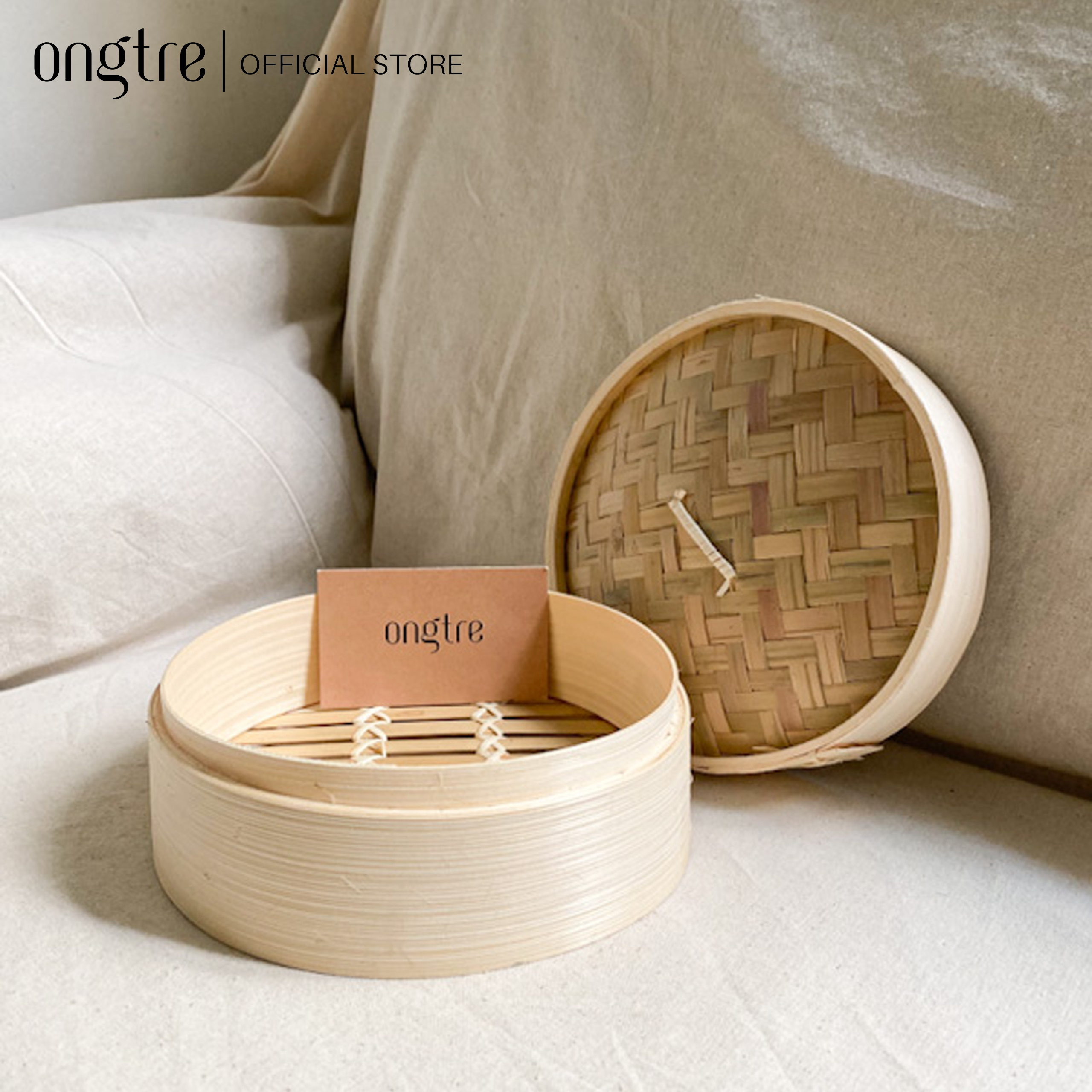 Xửng Hấp tre (Bamboo steamer) Hấp bánh bao, Hấp há cảo (DIMSUM,TOPWARE) bằng Tre chính hãng | ongtre® (Vietnam)
