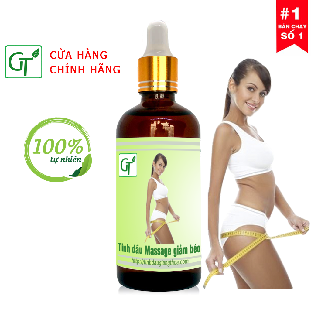 Tinh dầu massage giảm béo GT - Tinh dầu mát xa body cao cấp thành phần 100% thiên nhiên
