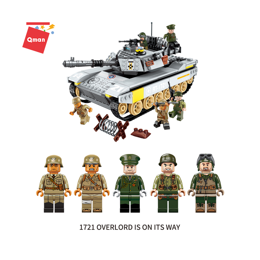 Đồ Chơi Xếp Hình Qman 1721 - Pháp lệnh chiến đấu [HÀNG CHÍNH HÃNG]