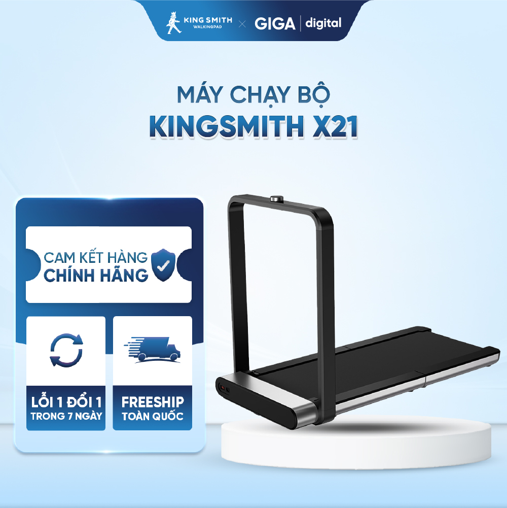 [ Sale to giữa tháng 15-17.3] Máy chạy bộ thông minh Xiaomi Kingsmith X21 Bản Quốc Tế (WalkingPad Treadmill X21) - TRX21F