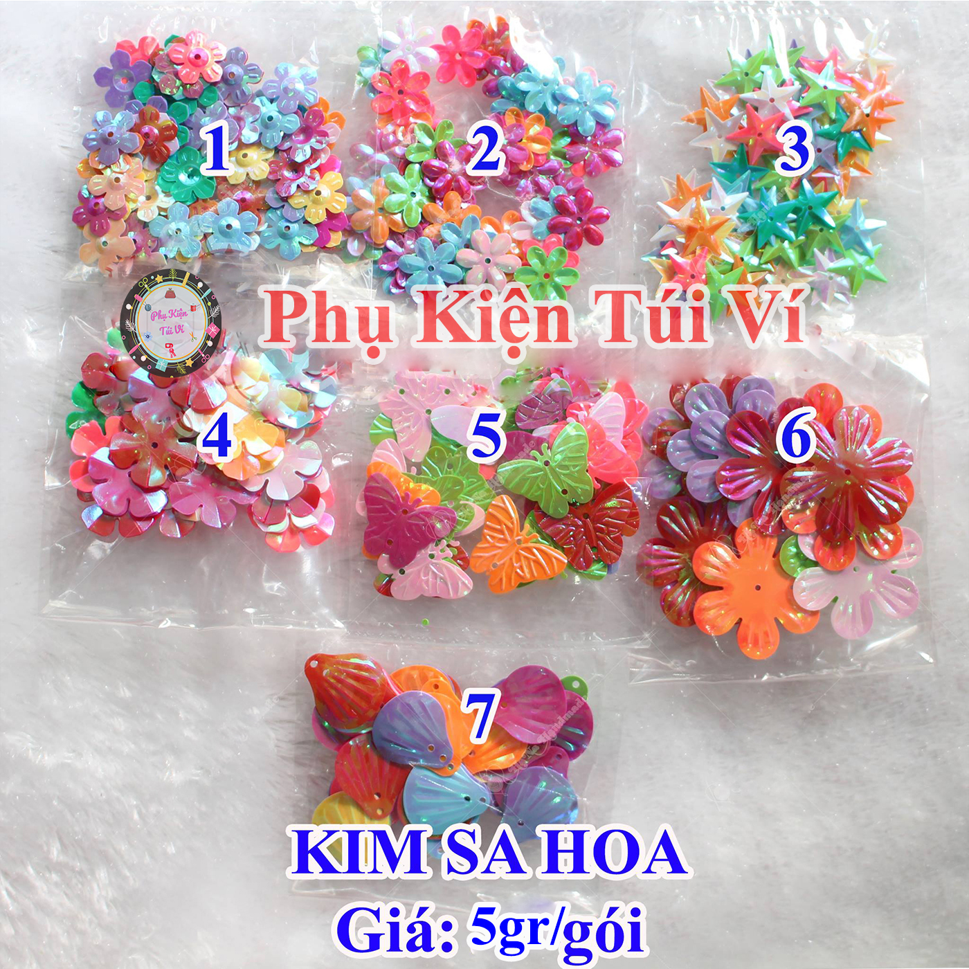 Kim sa hoa làm handmade