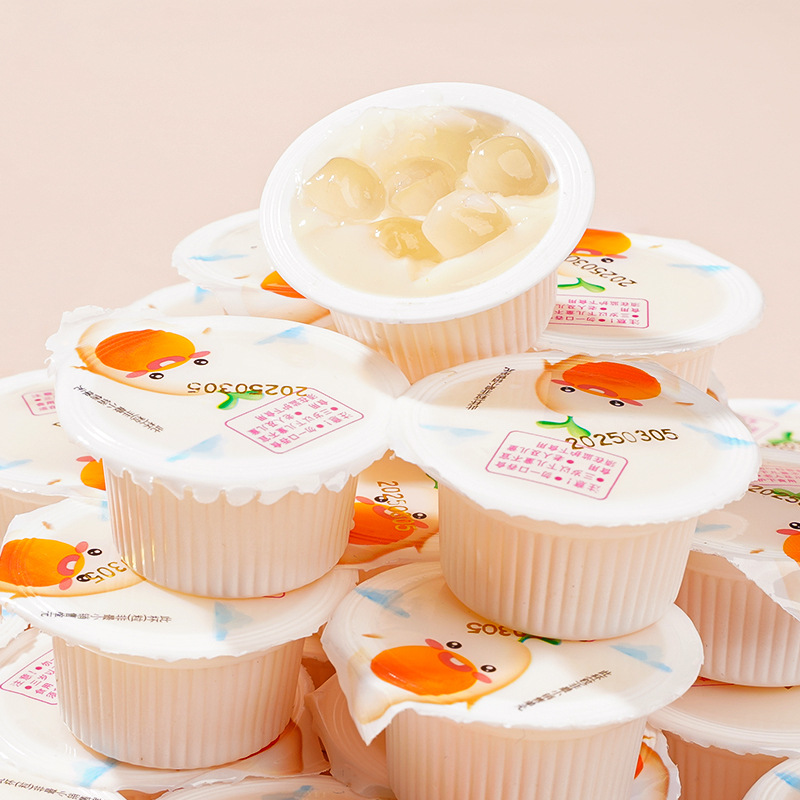 [Ăn vặt ngon] Combo 500g Thạch pudding sữa chua trân châu  phô mai/thạch sữa chua pho mai mềm ngon giải nhiệt ngày hè