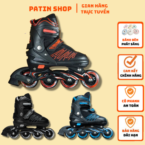 Giày Patin Papaison A3 giá tốt, trượt patin chính hãng, giầy trượt patin trẻ cao cấp+ Tặng túi