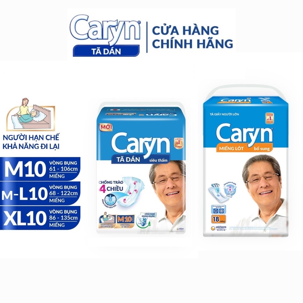 CARYN DIAPERS ALL SIZE M L XL THE BRAND BELONG TO DIANA UNICHARM JSC JAPAN