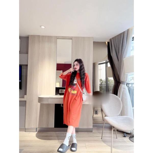 Váy mickey xuông siêu cute nhiều màu cho nữ