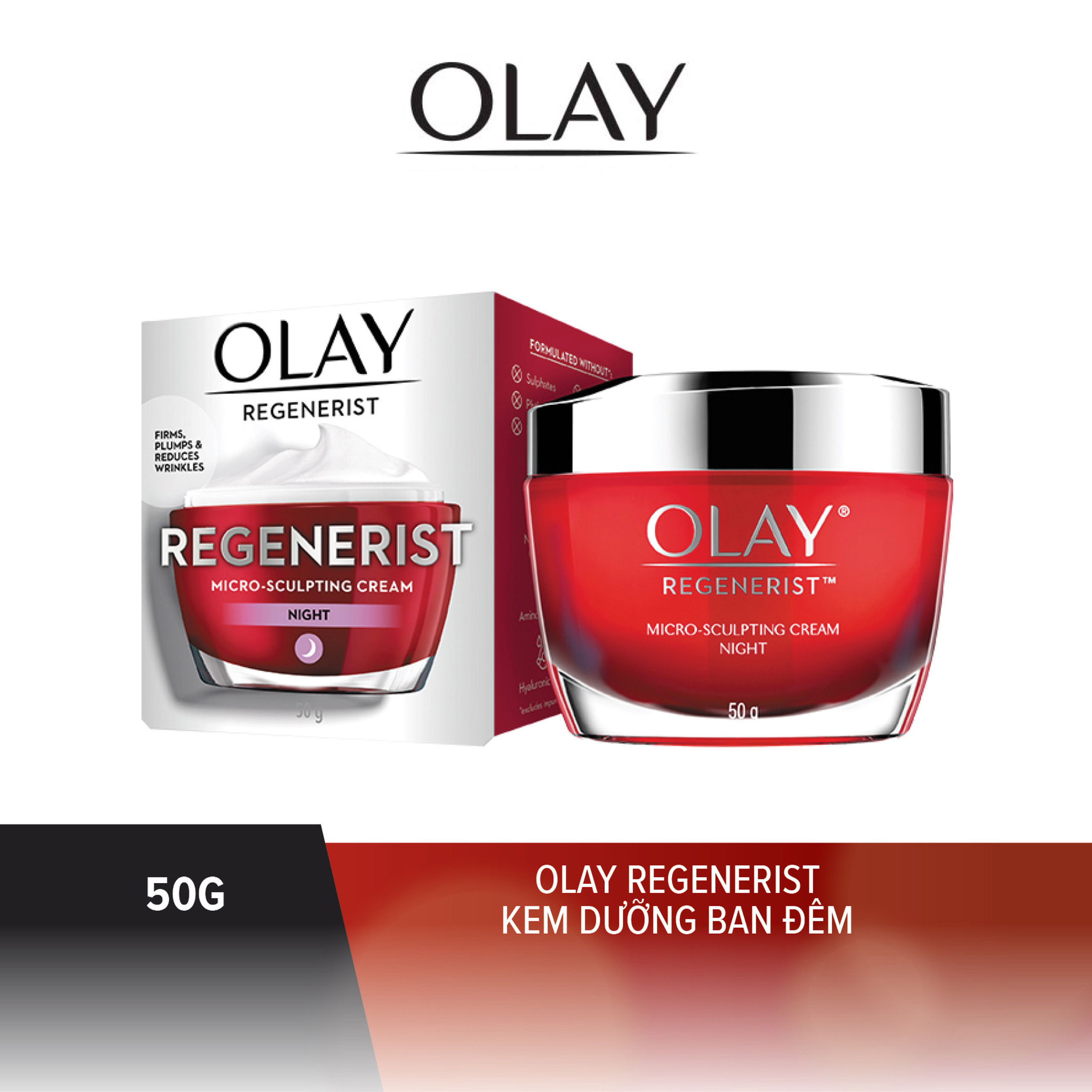Kem Dưỡng Ban Đêm OLAY REGENERIST 50G