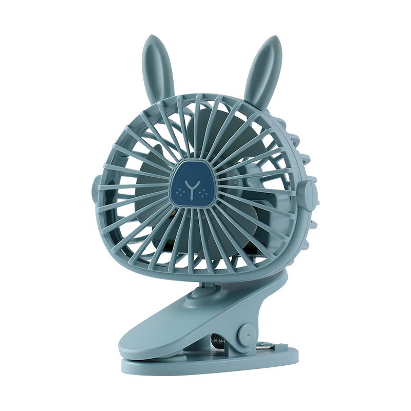 Quạt kẹp bàn xoay thú 6688-24Quạt kẹp bàn xoay 360 độ đa năng siêu mát-tiện dụngquạt mini cầm tayquạt kẹp bàn