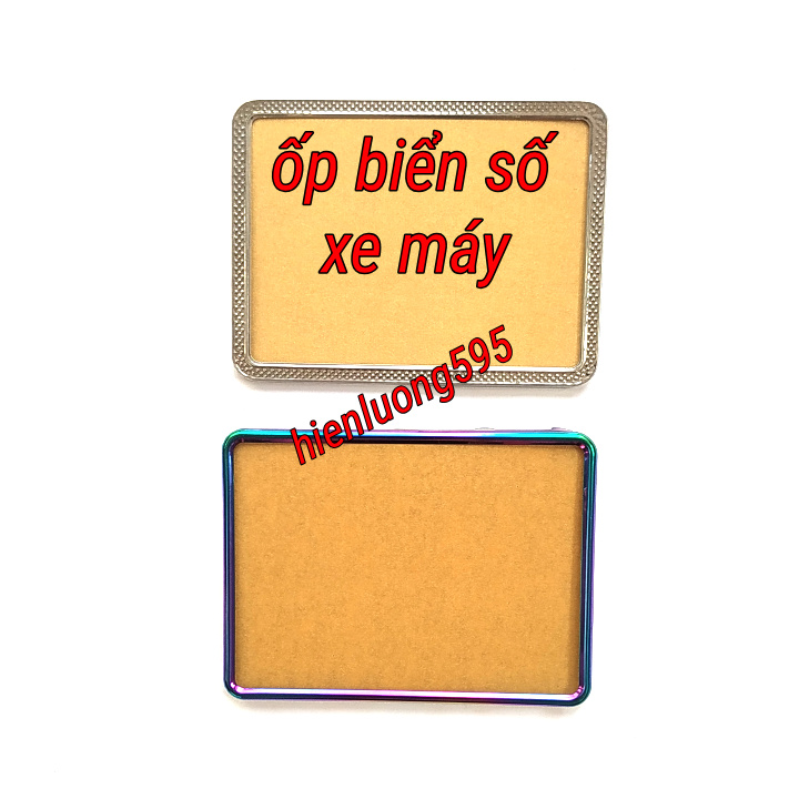 Ốp biển số xe máy