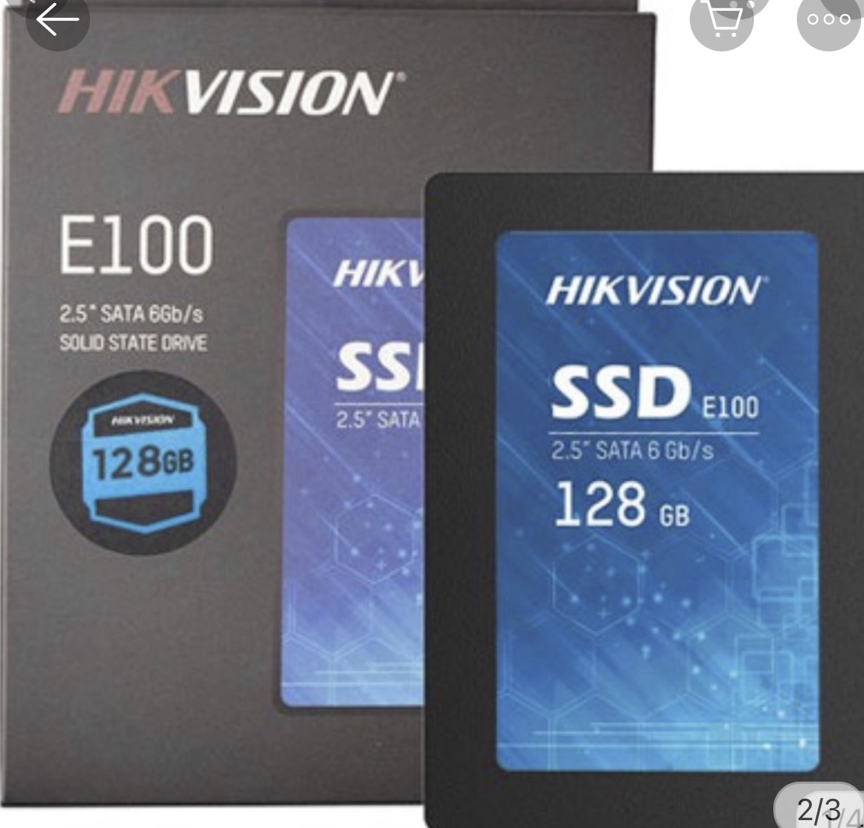 Ổ cứng ssd 128gb/256g hik vision e100 sata iii 6gb/s - hàng chính hãng