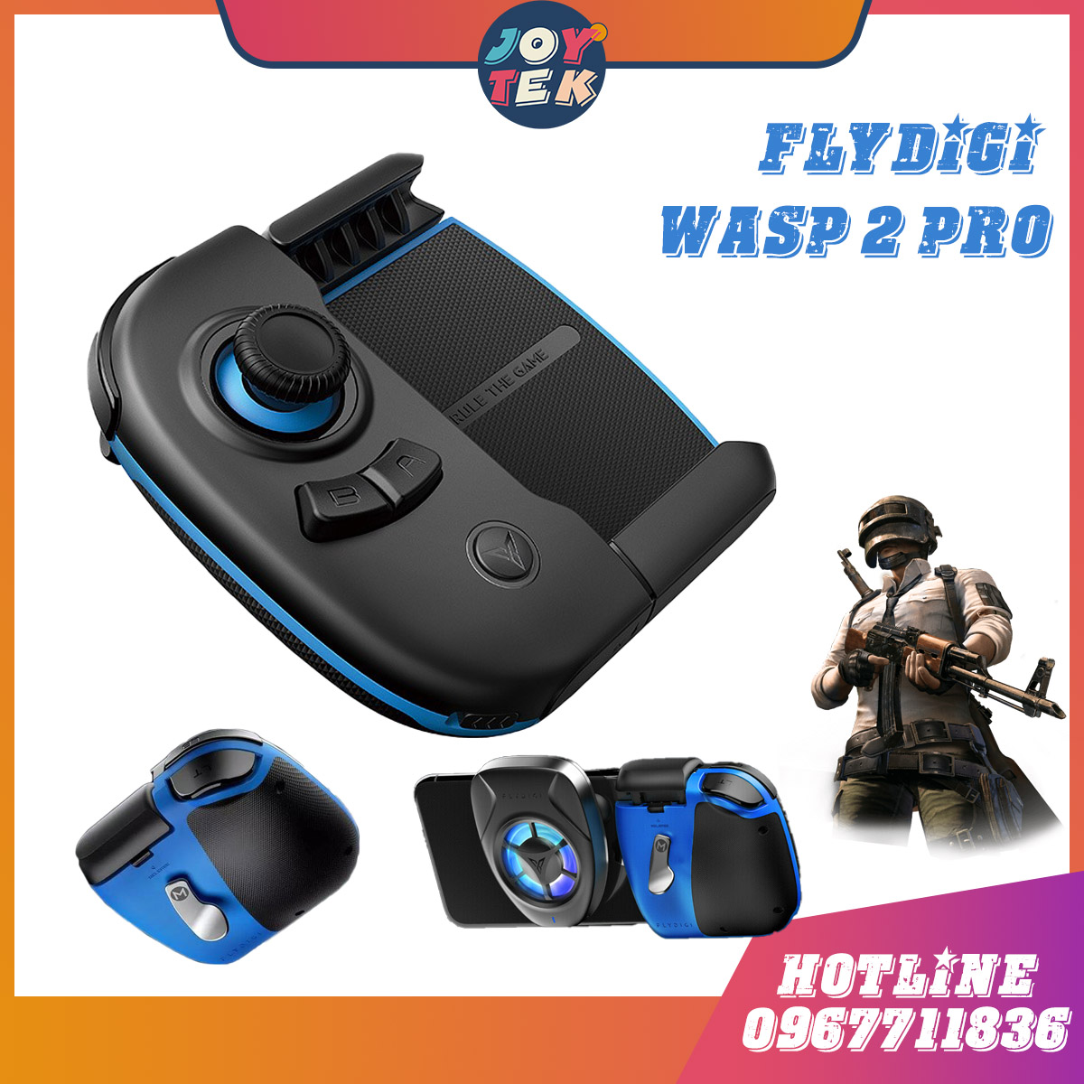 Flydigi Wasp 2 Pro | Tay cầm chơi game cho iOS và Android chơi PUBG, Call of Duty, Liên quân
