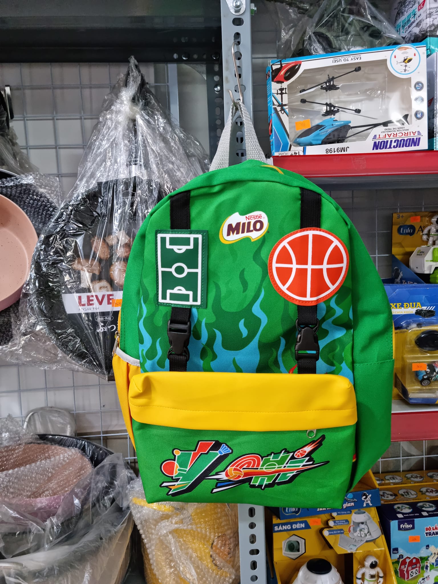 Balo cho bé cấp 1 - hàng quà tặng milo - gia dụng đồng nai
