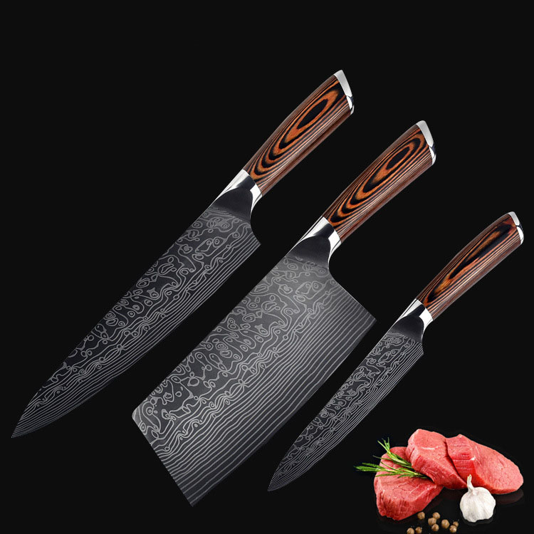 Bộ 3 dao - dao nhật - dao bếp hàng xịn mã ddt2 hàng top.9