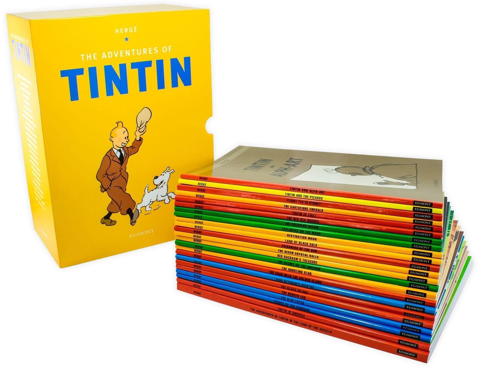 Bộ nhập the adventures of tintin 23q nhập có boxset