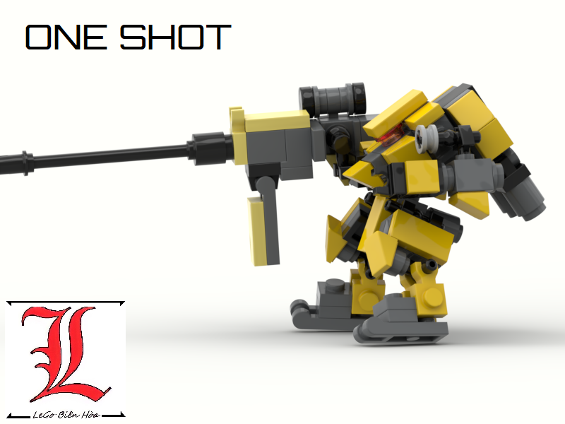 Le Go Đồ Chơi Lắp Ráp Robot Mech Moc OneShot Lazada