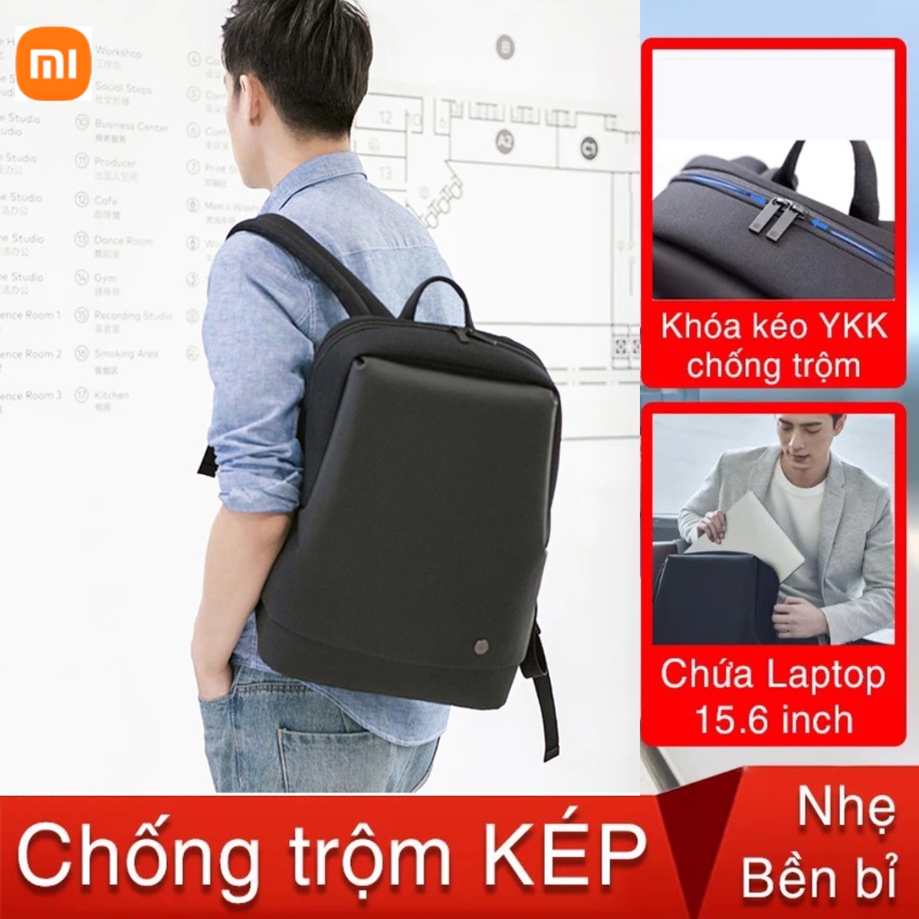 Ba lô Balo Chống Trộm Xiaomi 90 Point Urban Commuting Bag 201602