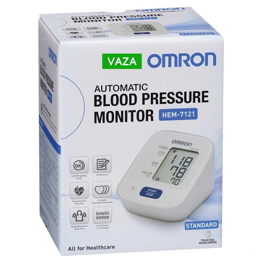 Máy đo huyết áp bắp tay Omron HEM 7121 - Bảo Hành 5 Năm
