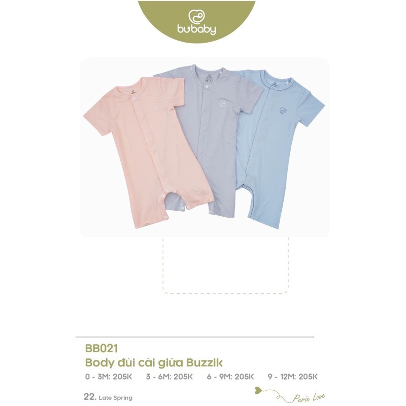 Bubaby | Body Ngắn Tay Cài Thẳng Cho Cá Bé Từ Sơ Sinh Đến 12M. Body Mềm Mịn, Mặc Cho Bé Vô Cùng Đáng Yêu Lại Giữ Ấm Bụng!.
