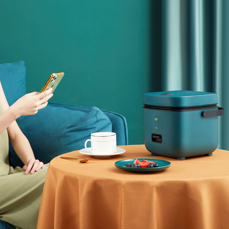 Nồi cơm điện mini lòng chảo chống dính Rice Cooker thích hợp cho 1-2 người Nồi cơm điện mini lòng chảo chống dính Rice Cooker thích hợp cho 1-2 người