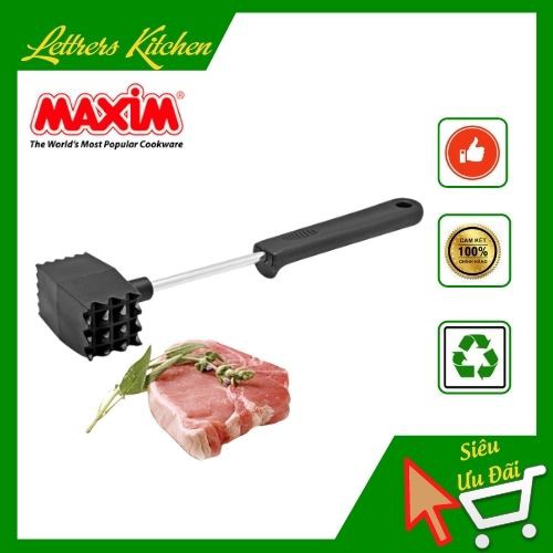 Búa đập thịt đập tỏi đập đá [ 2 MẶT] đa năng - Tiêu chuẩn châu Âu