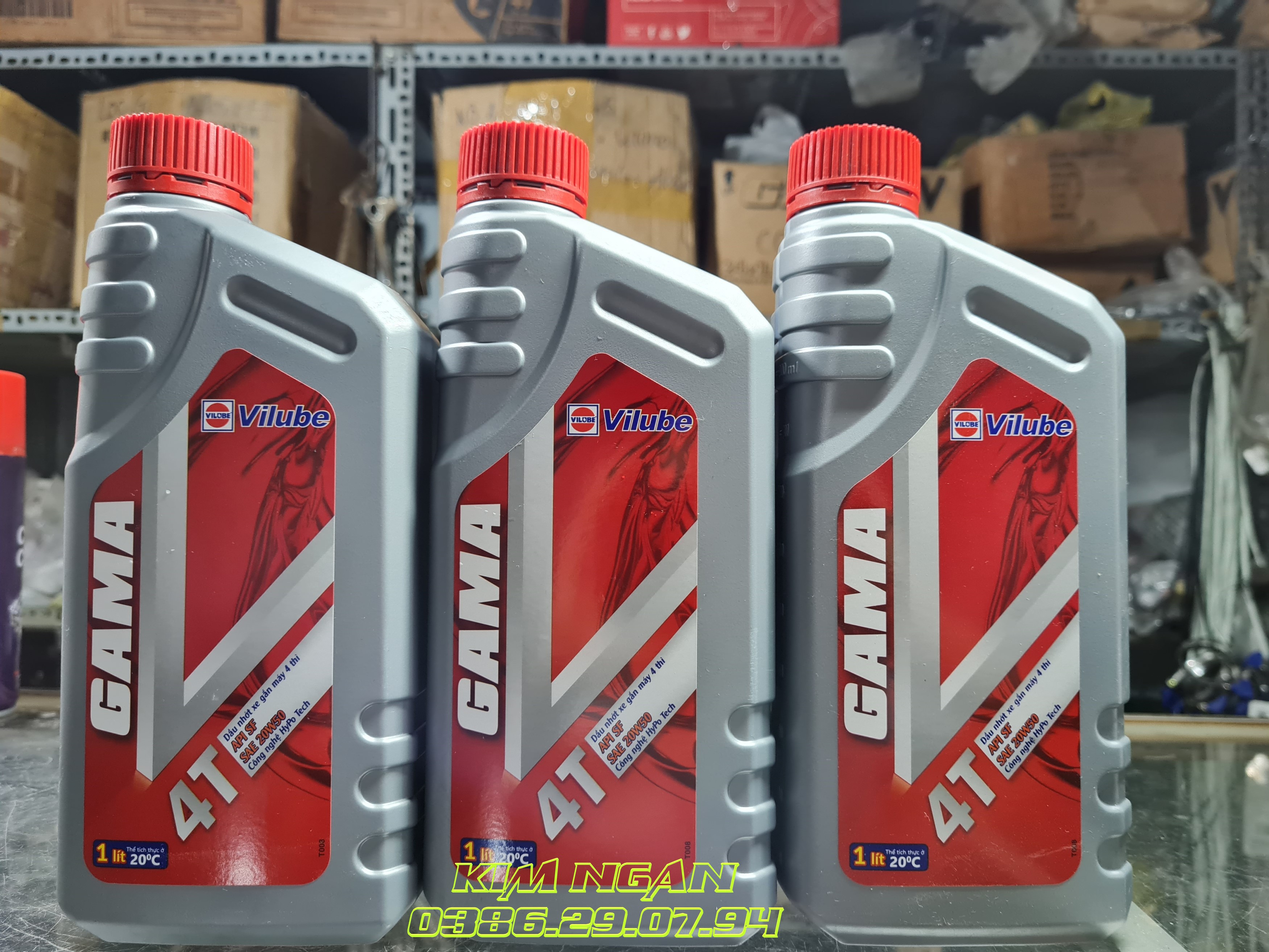 [HCM]Nhớt GAMA 20W-50 800ml & 1000ml cho xe côn tay, xe số