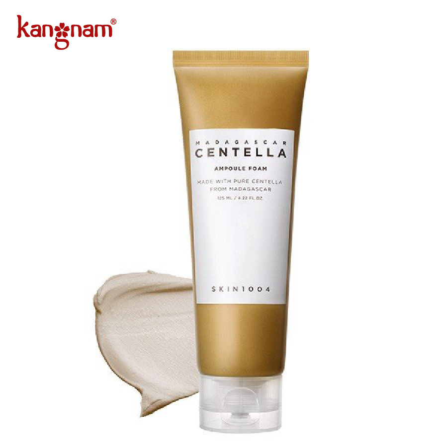 Sữa Rửa Mặt Skin1004 Madagascar Centella Ampoule Foam 125ml, chiết xuất rau má giúp làm sạch da ngăn ngừa mụn