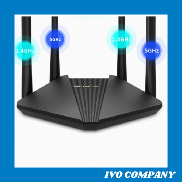 Router phát sóng wifi chuan ac 1200mbps mercury d121g