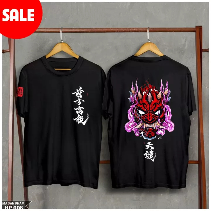 Siêu phẩm áo thun Samurai mặt quỷ - áo thun unisex cực đẹp