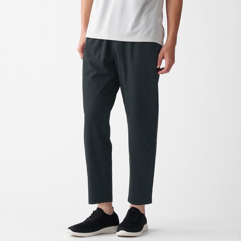 Muji quần tapered dài tới mắt cá khô nhanh co giãn 4 chiều