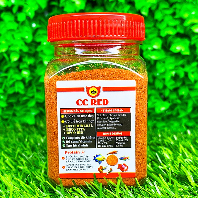 Cám cc red thức ăn cho cá betta và guppy