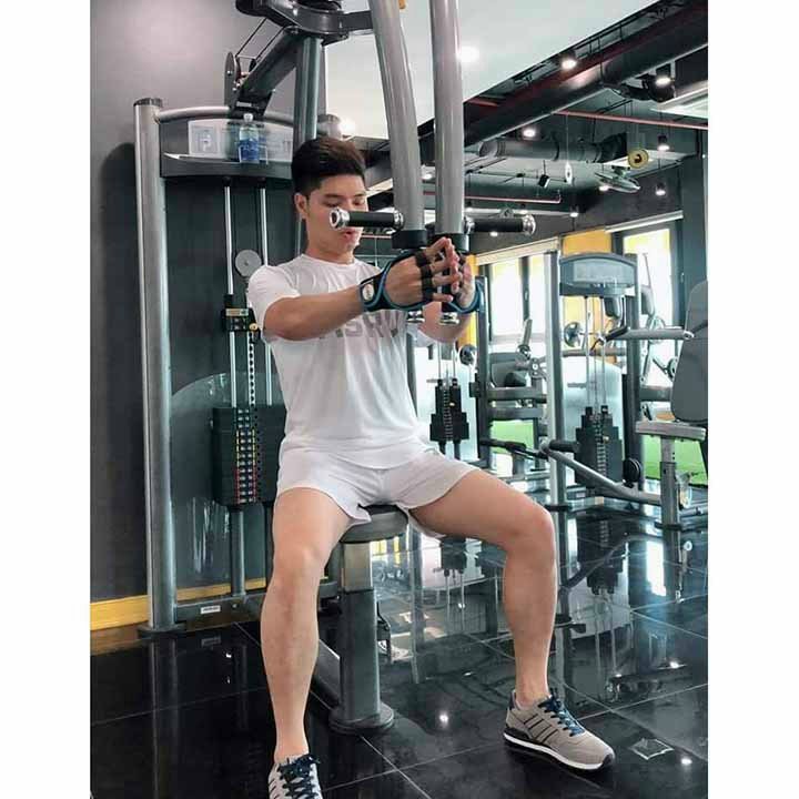 Bộ quần áo gym nam ASRV thun lạnh co giãn 4 chiều,đồ tập gym nam chất, Set thể thao