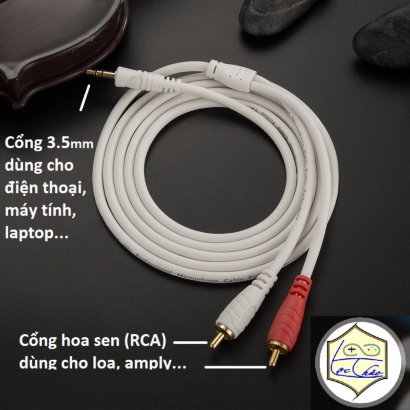 Rắc 3.5 ra 2 đầu hoa sen