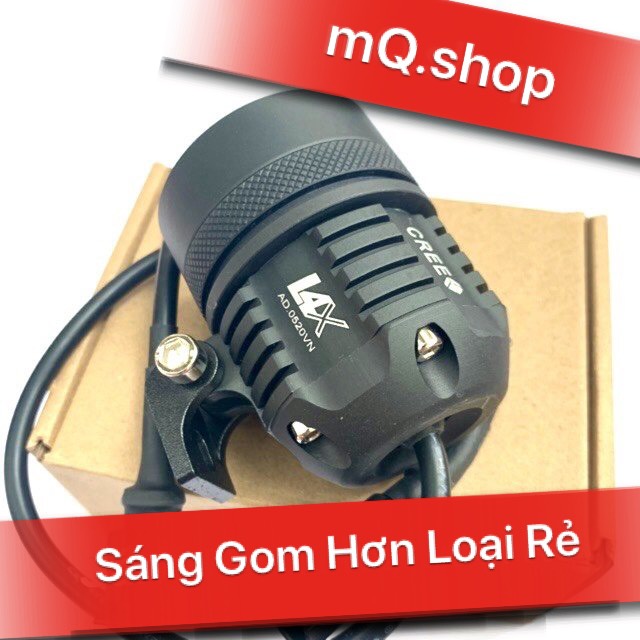 ĐÈN TRỢ SÁNG L4X CNC CHÓA SÂU SÁNG MẠNH