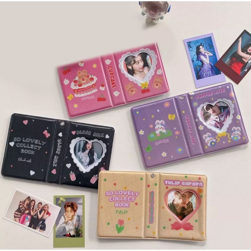 Mini album đáng yêu đựng ảnh idol kích thước 3inch
