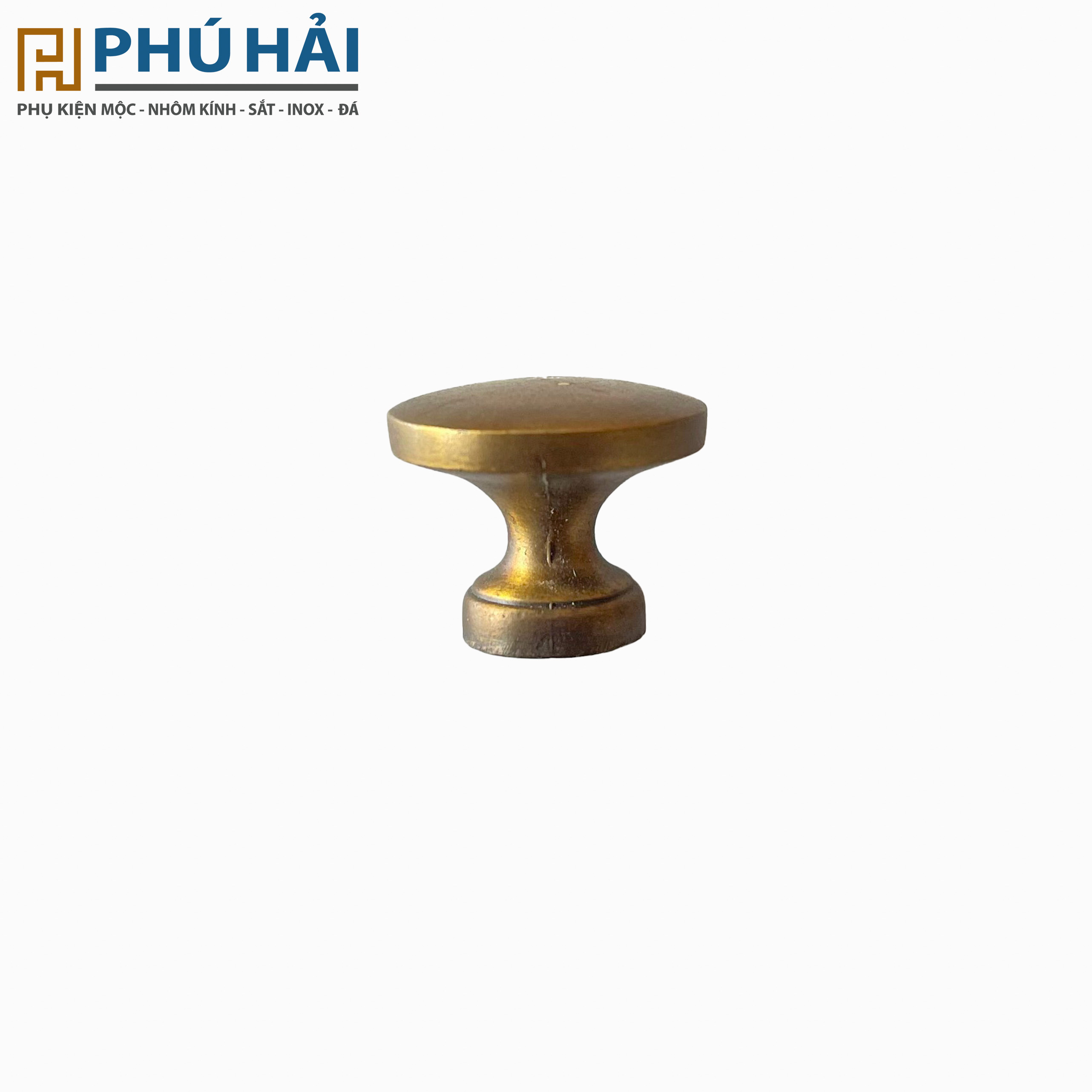 Núm tủ tay nắm tròn màu giả cỗ