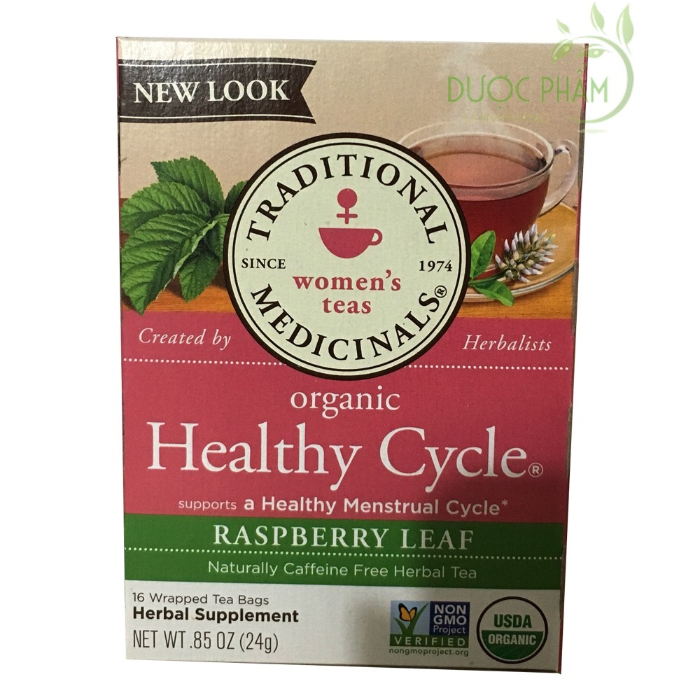 [Mã GROSALE2703 giảm 8  đơn 250K] Trà hữu cơ Healthy cycle có bill đầy đủ