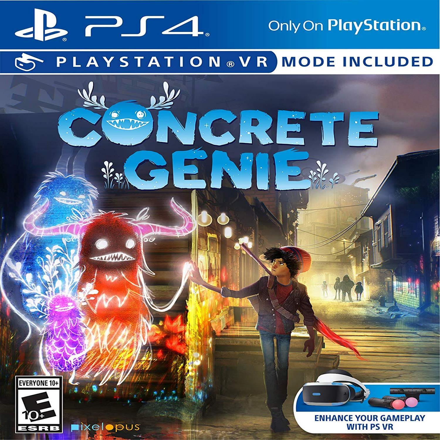 Đĩa game ps4 - concrete genie