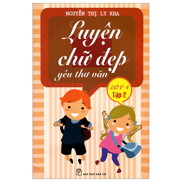 Fahasa - Luyện Chữ Đẹp Yêu Thơ Văn Lớp 4