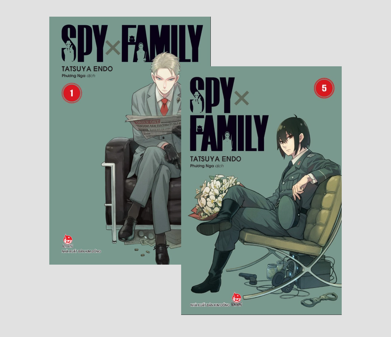 Sách - combo spy x family tập 1 – 5