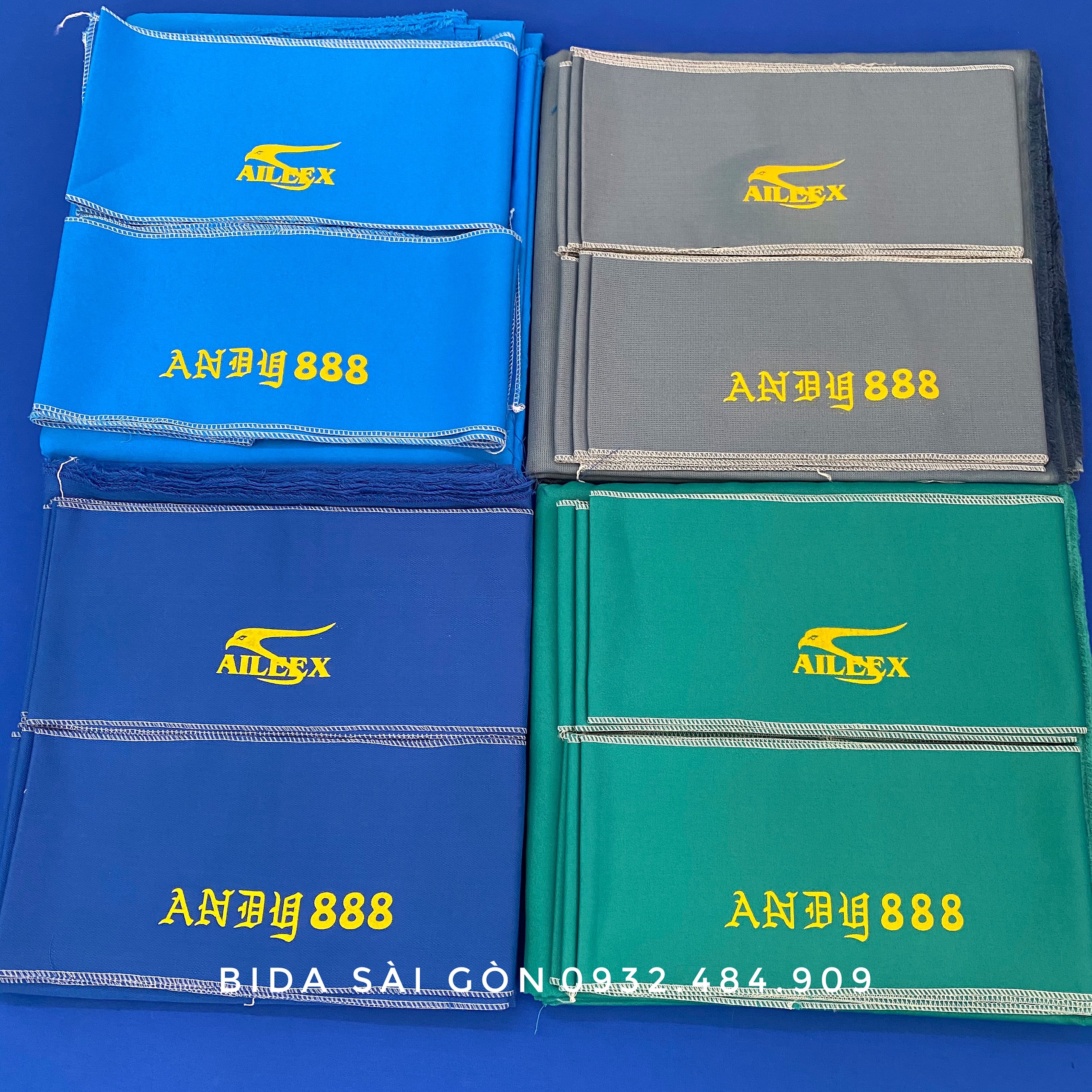 BỘ VẢI NỈ MẶT - BĂNG BIDA LỖ AILEEX BÌNH DÂN