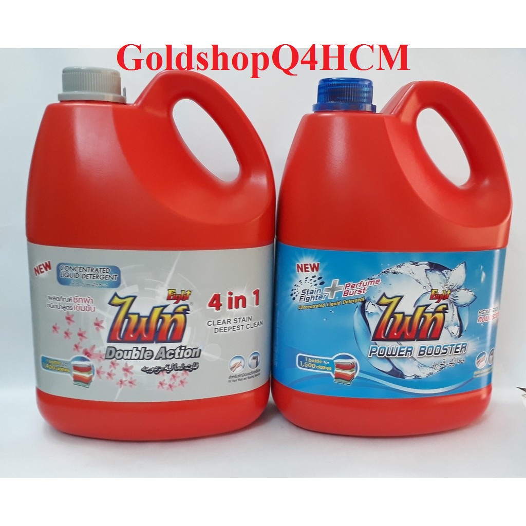 HCM, HSD 2023 - Nước giặt Fight 4in1 Thái Lan 3500ml