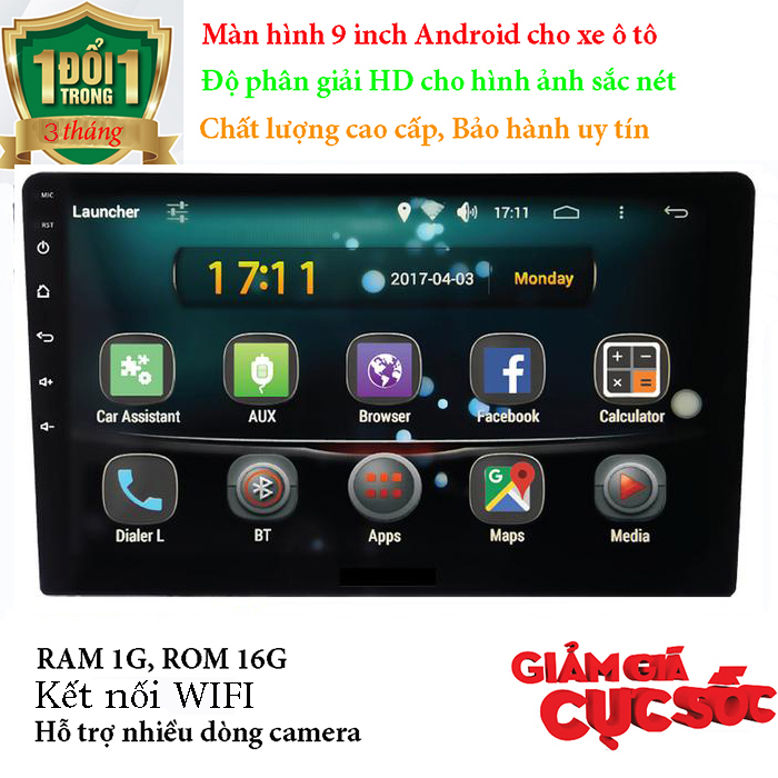 Màn hình ANDROID 9.1 cho các dòng xe ô tô, Android 9.1, Tích hợp sẵn bản đồ Navitel, Youtube ẩn, Định vị GPS, Hình ảnh âm thanh chất lượng, GIÁ CỰC SỐC, phụ kiện xe hơi, đồ chơi ô tô, thiết bị nội thất xe hơi