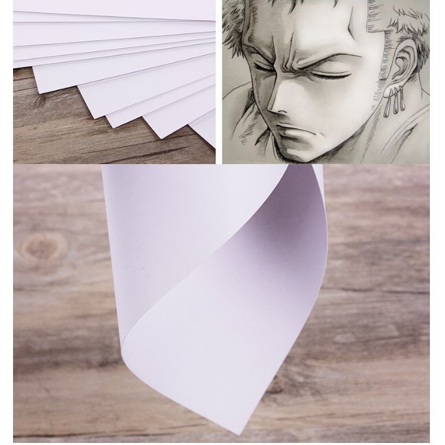 GIẤY ROKI TRẮNG Bề mặt trơn(180gsm/250gsm)