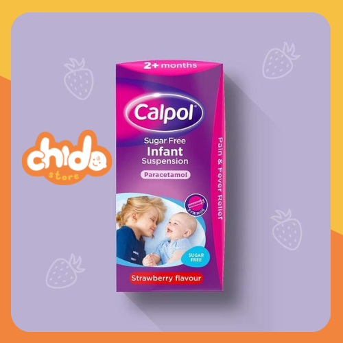 Hạ sốt siro calpol uk 100ml