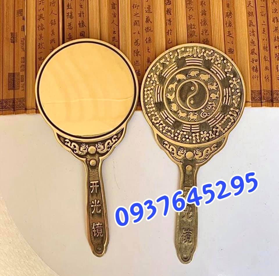 Gương khai quang - dùng để khai quang vật phẩm phong thủy