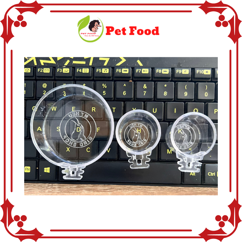 Combo 1 cóng tắm, 2 cóng ăn My Hêu, tiện lợi không nung nan.