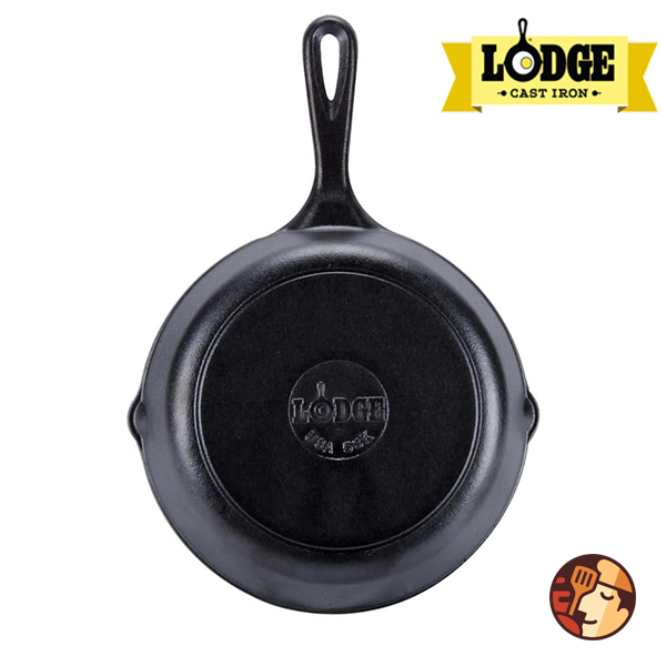 Chảo gang Lodge nhỏ 13cm chống dính tự nhiên, dùng được cho mọi loại bếp và lò nướng