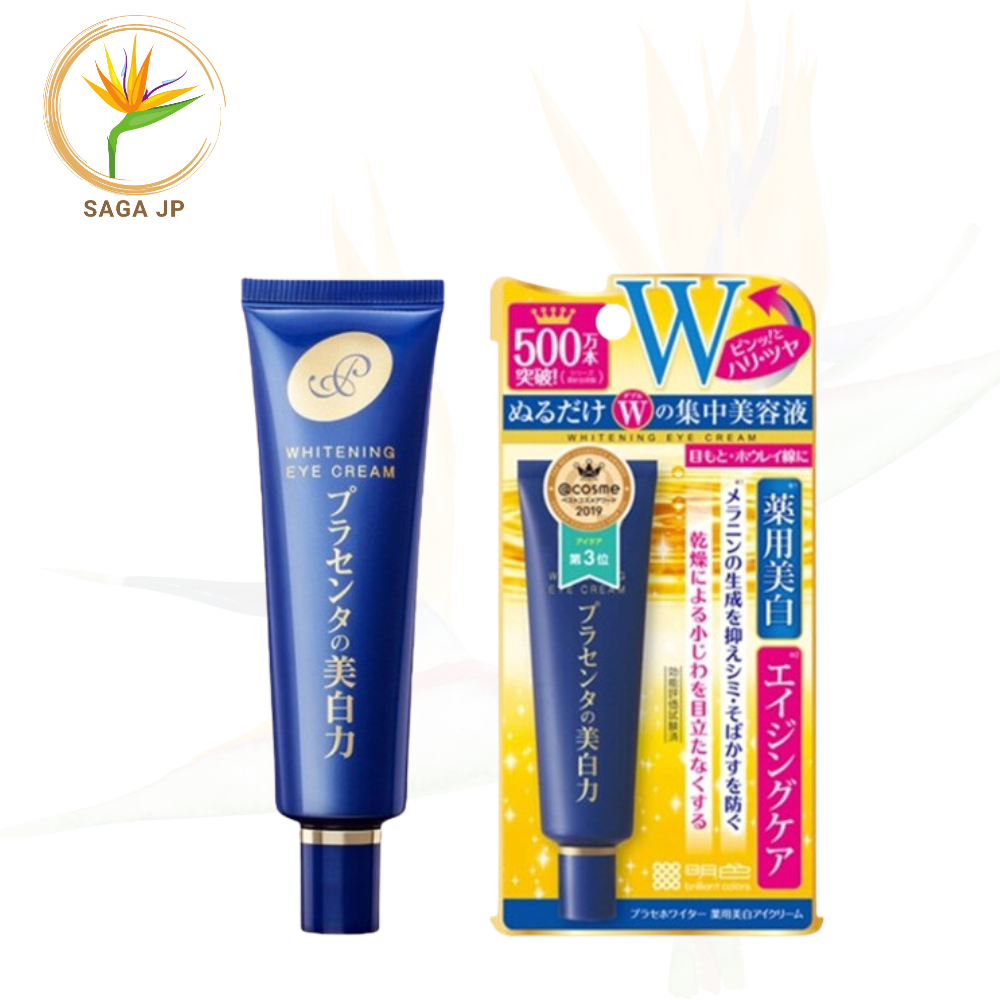 Kem mắt cao cấp giảm thâm, nâng cơ, xoá nhăn Meishoku Whitening Eye Cream Nhật Bản 30g