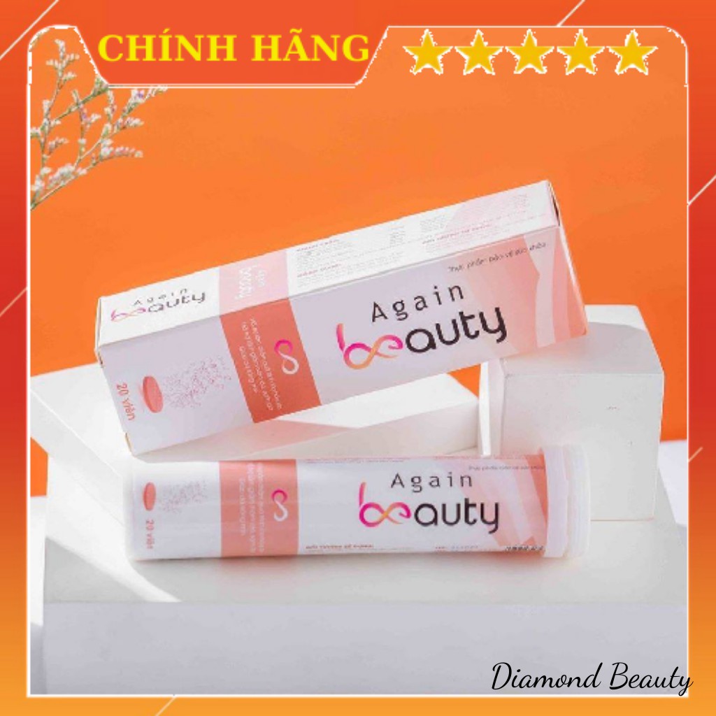 Viên sủi trắng da, nám Again Beauty hộp 20 viên