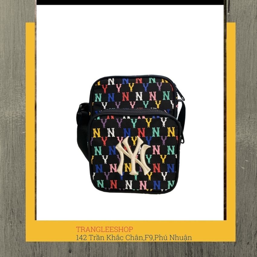💥𝐵𝑎́𝑛 ℎ𝑎̀𝑛𝑔 𝑘𝑖𝑒̂́𝑚 𝑡𝑢̛𝑜̛𝑛𝑔 𝑡𝑎́𝑐 túi đeo chéo ny vintage mini bag black color full tag code💥