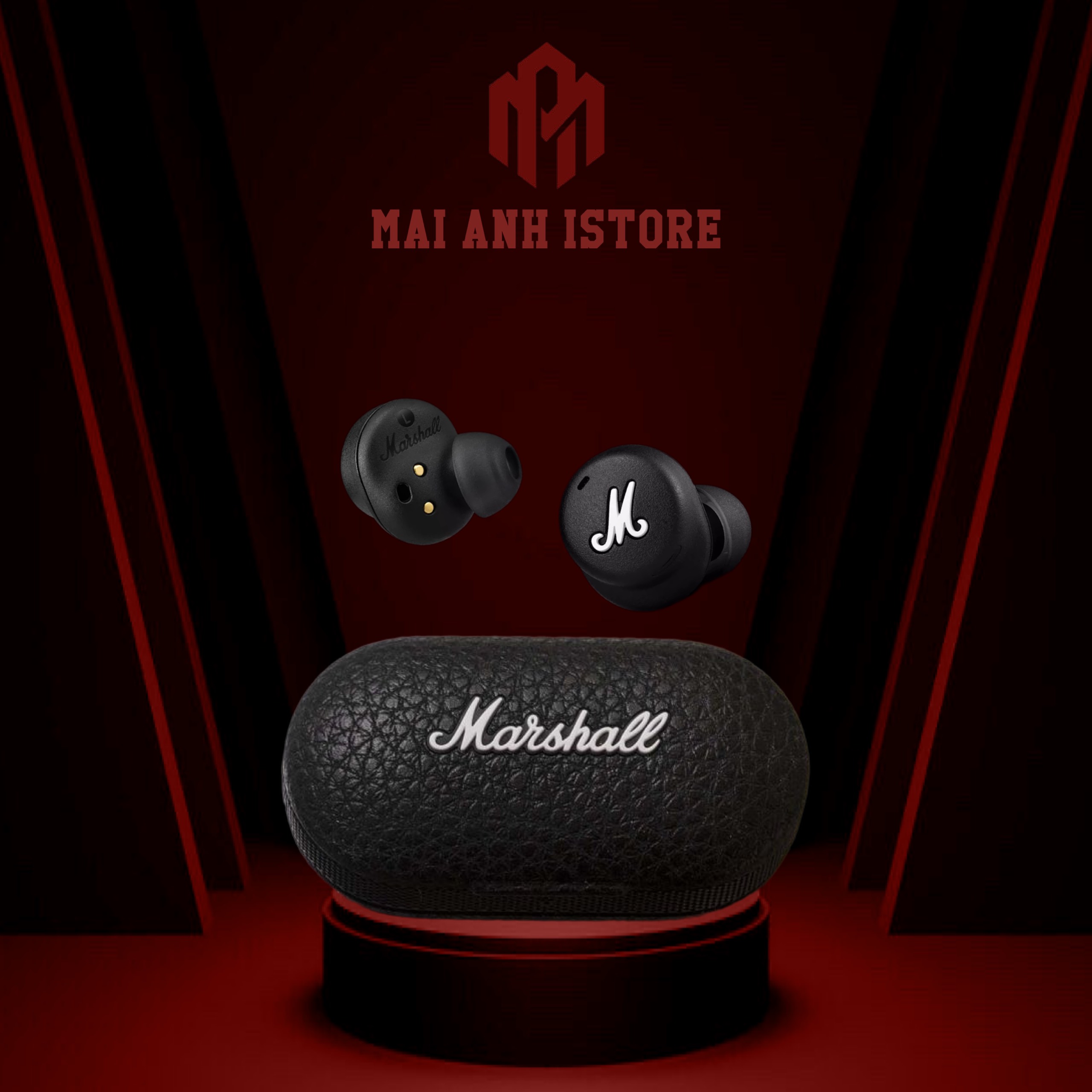 Tai Nghe Bluetooth Marshall Mode 2 bản siêu cao cấp , bass mạnh mẽ, Chống ồn ANC, Chuẩn âm thanh Studio , kháng nước tốt, chuẩn chống nước IPX5 ,